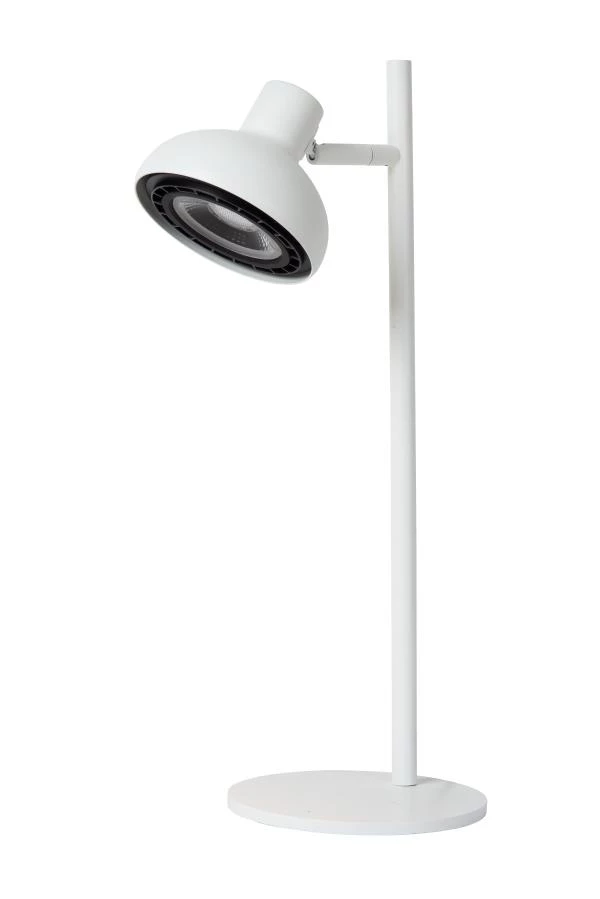 Lucide SENSAS - Table lamp - Ø 18 cm - 1xES111 - White - off